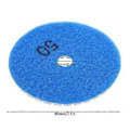Miniatyrbillede 3 af 4: 10 stk. 3in Slibeskiver Pads Polering Diamant til Marmor Beton Sten 50 Mesh
