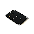 Miniatyrbillede 3 af 5: Msata Til 2,5 Tommer 44pin Ide Hdd Ssd Adapter Msata Til Pata Konverter Adapterkort Med Kabinet