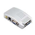 Miniatyrbild 1 av 5: Universal PC-omvandlare Box för Dator Laptop PC VGA till TV AV RCA Signaladapter