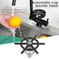 Miniatyrbilde 5 av 5: Bar Ølglass Damp Launcher Rinser, Skyll for Ølglass / Kaffe Mugge A