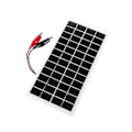 Miniatyrbild 4 av 5: 5w 12v Solpanel Silikonpaneler Utomhus Solcellsladdare Portabel Solpanel För Mobil