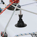 Miniatyrbilde 2 av 5: Sail Base 360 Justerbar Vindsurf Mast Base Kraftig Vindsurfing Base Seil Stå Opp For Brett Sa