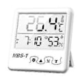 Miniatyrbillede 1 af 5: Temperatur- og fugtighedsmåler Præcis Indendørs Hygrometer-termometer Rumfugtighed