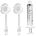 Miniatyrbild 1 av 5: 2 st Nipple Aspirator Corrector Amning Sugning För Platta Inverterade Indragningar