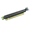 Miniatyrbilde 2 av 5: PCIE 16X Riser-kortadapter PCI Express 3.0 PCI-E til PCI-E 16X Sporkonverter 90 Graders Koblinger for 1U Server
