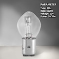 Miniatyrbillede 5 af 5: Cycle Ing 10x Pære 12v 35w B35 Ba20d Glas Passer Til Gy6 Atv Knallert Scooter