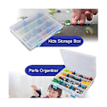 Miniatyrbilde 2 av 5: Fiskeskrinet Snackle Box Beholder Perle Izer Comment Izer Boks Stora Boks Med Div