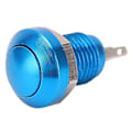Miniatyrbild 3 av 4: Metall Tryckknapp Strömbrytare Tippande Självåterställande Vattentät M8 Zinklegering Mikro Ingen Lampa 1A24V (Blå)