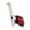 Miniatyrbillede 1 af 5: 2.5G PCIE til RJ45 Netværkskort RTL8125B Chip 100/1000Mbps 2.5Gbps Ethernet Kablet LAN Controller Adapter til Win7/8/10/11