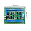 Miniatyrbild 2 av 5: för DC 12V 24V 32ch DIN35 C45 Skena Box RS485 Modbus RTU Kontroller 300MA Drivrutinsmodul för PLC Relä Switch LED Motor