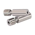 Miniatyrbilde 1 av 5: Glatt og solid H2 rustfritt stål hotend for 3D-printing Heatbreak Tube Thermal Barrel Feeding Tube Enkel installasjon
