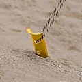 Miniatyrbilde 4 av 5: 6 stk. U-formede teltplugger, sterke og pålitelige teltplugger for camping, gull