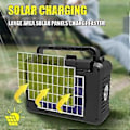 Miniatyrbild 4 av 5: Solar Trådlös Bluetooth Högtalare Portabel FM Radio Högtalare Utomhus Bluetooth Högtalare med Ficklampa Guld