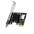 Pikkukuva 1 / 4: 4 Portin SATA 3 PCIe -nousukortti Mini SAS 8087 6G SSD -adapteriin PCI-e X1 -laajennuskortti