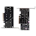 Miniatyrbillede 4 af 5: Desktop PCI-E til M.2 Controller PCIe X8 til M.2 NVME Disk Adapter Tilføjelseskort
