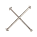 Miniatyrbilde 4 av 5: Metall Fremre Midtre Bakre Drivaksel Cvd Dogbone Sett For 104001 1/10 Rc Bil Oppgraderingsdeler Reservedeler Tilbehør