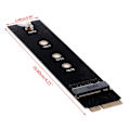 Pikkukuva 4 / 5: M.2 Pcie Nvme SSD -muunninsovitinkortti Macbook Air A1466 A1465 -laitteille