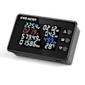 Miniatyrbild 1 av 4: Digital Display Ström Voltmeter 50-300v Ac Wattmeter Multifunktionell Elmätare Effektdetektor