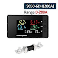 Miniatyrbild 2 av 5: 6-i-1 Voltmeter Amperemeter DC 7,5-100V Wattmeter LED Digital Elektrisk Mätare Multifunktionell Spänningsströmsmätare 0-200A