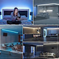 Pikkukuva 3 / 5: 10 kpl 2-nastainen 8 mm:n COB LED -liitinsarja 8 mm:n COB LED -nauhavaloille