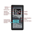 Miniatyrbild 2 av 5: - M328 Transistor Er Diod Tyristor Cce Eller Induktans Mosfet Esr Meter LCD
