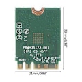 Miniatyrbild 4 av 5: För Wireless-AC 3165 3165NGW Dual Band Wi-Fi NGFF för M.2 Gränssnitt Bluetooth-kompatibelt 4.0 WiFi-kort för Thinkpads