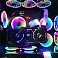 Pikkukuva 2 / 4: RGB-jatkovirtalähdekaapeli, suojattu, 24-nastainen ATX kaapelinhallintaan