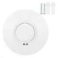 Miniatyrbillede 1 af 4: 360 Lavspændings Mikrobølge Radar Sensor Lys Bevægelsesdetektor Switch DC 12-24v