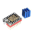 Miniatyrbild 1 av 5: 3D-skrivardel Stepstick Tyst TMC2209 V1.2 Stegmotordrivare För BTT SKR V1.4 SKR Mini E3 SKR 2 Ender3 V2 Voron 2.4