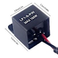 Miniatyrbilde 4 av 4: Motorsykkel Blinkrelé, Motorsykler LED Blinklys Blinkrelé Blinklys Hastighetskontroll Blink Relais Blink Signal Relé - 2023
