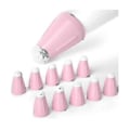 Miniatyrbillede 1 af 5: Til 1/2. 10 stk. Silikone Udskiftnings Blyantspidser Cover Touchscreen Stylus Pen Etui Nib, pink