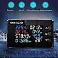 Miniatyrbild 5 av 5: Digital Display Ström Voltmeter 50-300v Ac Wattmeter Multifunktionell Elmätare Effektdetektor