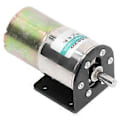 Pikkukuva 2 / 4: DC-kierukkavaihdemoottori, mikrokokoinen harjallinen itselukittuva alumiiniseos teollisuusmoottori 12V 10W pidikkeellä 0-300 RPM