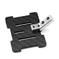 Miniatyrbilde 5 av 5: Karbonfiber ESC Monteringsplate for 1/10 Bbx 01 Bbx-01 Oppgraderingsdeler Tilbehør