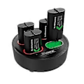 Miniatyrbilde 5 av 5: 4 stk. 1200mAh Oppladbart Batteripakke Trådløs Kontroller Batterierstatning for X--Series