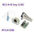 Miniatyrbillede 1 af 5: RTL8125B Mini Pcie 2.5Gigabit Ethernet Kort 10/100/1000M/2.5Gbps Adaptiv Desktop Soft Routing Netværkskort