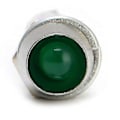 Miniatyrbillede 4 af 4: 10 stk. DC 12V Indikatorlys Signallampe 8mm Monteringshul Diameter Signallampe Grøn