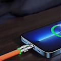 Miniatyrbillede 2 af 5: Dobbelt USB Type C Opladerkabel 2 i 1 USB C Kabel Splitter Synkroniseringsladekabel
