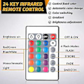 Pikkukuva 3 / 5: 2 kpl 3D LED-lampunjalkaa + kaukosäädin + USB-kaapeli, 16 S näyttö