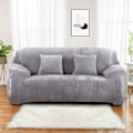 Miniatyrbillede 1 af 5: Sofaovertræk 1 2 3 4 sæder (pude ikke inkluderet) Ensfarvet fløjlsbeskyttende betræk Nem at installere Strækbar elastisk stof Maskinvaskbar Sofa C