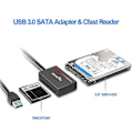 Miniatyrbillede 4 af 5: Cfast 2.0 Læser Usb 3.0 Til Sata Adapter Cfast 2.0 Kort Og 2.5 Tommer Hdd Harddisk/Læs Skriv Ssd