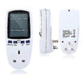 Miniatyrbillede 2 af 5: Elforbrugsmåler, Strømforbrugsmåler Energimåler Timer Stik Watt Kwh Analysator Plug-in Med LCD-Display Til Hjemmet Hotel (hy