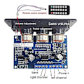Miniatyrbild 4 av 5: 2.1-kanals digital förstärkarkort med fjärrkontroll 2x25w+50w Bt5.0 Subwoofer Klass D-förstärkare