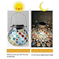 Miniatyrbillede 5 af 5: LED Solcellelamper Udendørs Solcelle Glasflaske Krukke Bordlampe Pendel Solcelle Natlampe til Havefest Camping Gårdindretning