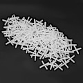 Miniatyrbild 2 av 5: 2500 st Keramiska Plattor Distanser Plast Plattdistanser Återanvändbart Nivelleringssystem 1mm /1.5mm1.5mm