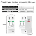 Miniatyrbillede 5 af 5: Plug-in Type Fotovoltaisk Overspændingsbeskyttelse Overspændingsbeskyttelsesenhed 2p-40ka-dc1000v Overspændingsbeskyttelsesværktøj