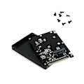 Miniatyrbillede 1 af 5: Msata Til 2,5 Tommer 44pin Ide Hdd Ssd Adapter Msata Til Pata Konverter Adapterkort Med Kabinet