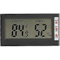 Miniatyrbillede 1 af 5: Digitalt LCD Hygrometer Indendørs Termometer Multifunktions Monitor Temperatur Fugtighedsmåler Monitor Til Kontor Soveværelse Stue Drivhus Dyrkning