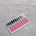 Miniatyrbild 5 av 5: 10 st Nagel Sliphuvud Nagelborr Set Nagelpolerare Tillbehör Manikyr Verktygssats