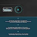 Miniatyrbild 3 av 5: Extern Kylare USB Kylfläkt Spelkonsol Kylsystem för X Series X
